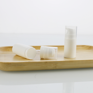 5ml <span class=keywords><strong>10ml</strong></span> 15ml nhựa trắng không có không khí chân không kem lotion bơm chai container du lịch xách tay Toner chai lọ - Product Image 5