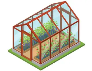 Agriculture Intelligent Automated Glass Greenhouse for Agricultural Park/Sightseeing/Botanical Gardens made in china