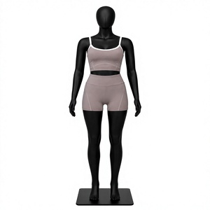 Seamless 2 Piece Yoga Set High Waist Shorts Elastic Waist <b>Crop</b> <b>Top</b> Strap Scoop Neck <b>Leopard</b> Quick Dry Workout Activewear - Product Image 1