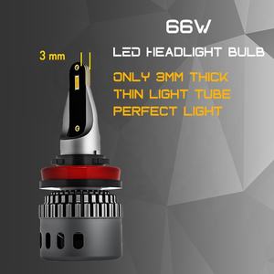 Phare LED NS-5S-K3-H8 sans conducteur externe accessoires de <span class=keywords><strong>voiture</strong></span> pas de conception de tube de lumière très mince éblouissante adaptée pour camion et moto - Product Image 5