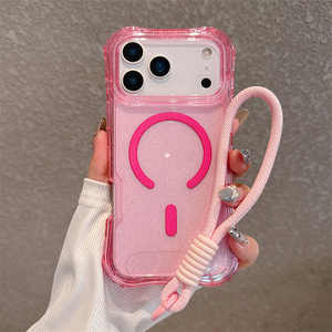 Lichicase Nouvelle <span class=keywords><strong>Coque</strong></span> de Téléphone Personnalisée 3 en 1 Anti-Chute à Quatre Coins pour <span class=keywords><strong>OPPO</strong></span> A5 A5 Pro <span class=keywords><strong>Reno</strong></span> 14 14F <span class=keywords><strong>Coque</strong></span> Pailletée - Product Image 4