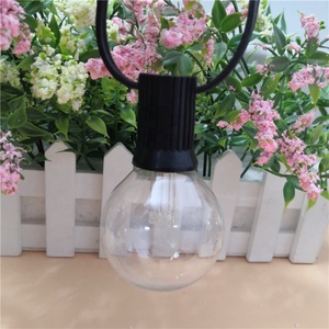 G40 G45 G50 Patio Ánh Sáng Đảng <span class=keywords><strong>Globe</strong></span> Bulbs Trắng Ấm Retro Edison Đèn E12 E14 E17 Cơ Sở - Product Image 3