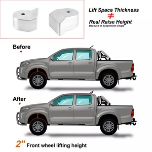 Kit de Nivelación de Suspensión Delantera de 2 Pulgadas Aosu para Ford F250 F350 4WD 2005-2020, Aleación de Aluminio - Product Image 4