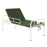 Support de dossier pour lit médical, avec embout de fixation latérale pour barrière de lit en acier inoxydable de 38 mm, pour usage en bloc respiratoire et approvisionnement en gros