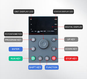 LCGK VFD LC400F 220V 3PH a 220V 3PH 15kW (para 7.5kW ) 22kW (para 11kW) Inversor Convertidor de frecuencia personalizable - Product Image 5
