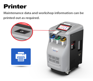 X580 ô tô AC tuôn ra máy tự động không khí r1234yf điều hòa môi chất lạnh phục hồi và sạc thiết bị làm sạch đường ống - Product Image 3