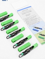 MESC250P SC APC Fast Connector Low Insertion Loss Embedded SC UPC Fiber Optic Quick Connector for FTTH Drop Cable