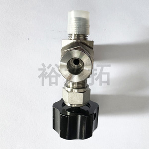 Adaptateur de vanne cylindrique à trois voies en acier inoxydable NPT 57 mm pour tuyau hydraulique, eau, gaz, huile, température normale, OEM - Product Image 1