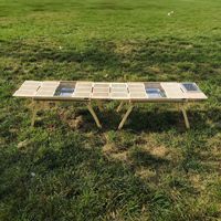 Table de camping, barbecue, grillades en plein air, table de jardin pliable, barbecue au charbon de bois pliable, table de jardin