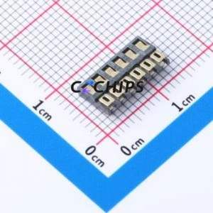 BC-12-6P170-3U Button & Strip Battery Connector SMD Connector Gold -40℃~+85 - Product Image 2