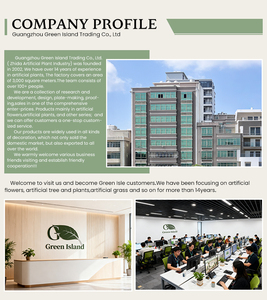 กิ่งไม้เทียมพีอีเป็นมิตรต่อสิ่งแวดล้อมพืชสีเขียวสำหรับตกแต่งบ้าน - Product Image 5