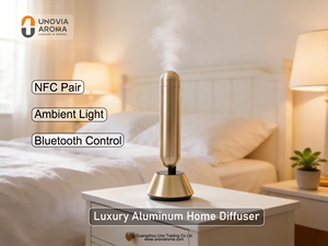 Diffuseur <span class=keywords><strong>d</strong></span>'huiles essentielles OEM avec contrôle par application, <span class=keywords><strong>purificateur</strong></span> <span class=keywords><strong>d</strong></span>'<span class=keywords><strong>air</strong></span>, 100 ml, sans eau, diffuseur <span class=keywords><strong>d</strong></span>'arômes domestique, machine à parfum <span class=keywords><strong>d</strong></span>'ambiance, hygiène et parfum <span class=keywords><strong>d</strong></span>'<span class=keywords><strong>air</strong></span> - Product Image 5