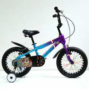 Vélo de montagne pour enfants MTBGO, 12 <span class=keywords><strong>pouces</strong></span>, 4 roues, cadre en acier, pour garçons de 2 à 7 ans, idéal pour les élèves du primaire. - Product Image 4