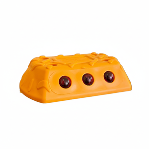 Mini Baliza de Tráfico de Plástico con Efecto Ojo de Gato, Producto de Advertencia Vial - Product Image 2