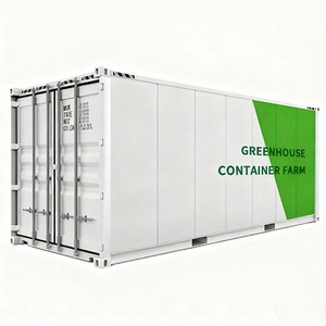 Sistema de Cultivo Hidropónico y Aeropónico en Contenedor de Envío, Unidad Inteligente Automática de 11KW con Luz LED de Espectro Completo - Product Image 1