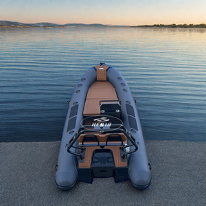 Hedia 480 Aluminium Rib Opblaasbare Stijve Boot Met Buitenboordmotor 1.2Mm 8-persoons Voor Vissen Op Het Meer Sporten En Roeien - Product Image 3