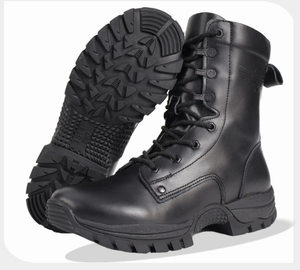 TSB0822 sepatu bot kulit sapi penuh grain, sepatu bot keamanan pria bahan karet + EVA sol luar musim dingin - Product Image 3