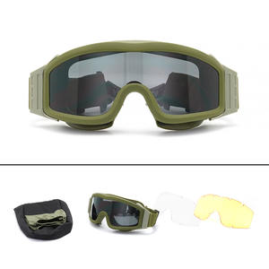 แว่นตาทางยุทธวิธีลดราคาพิเศษ สำหรับกีฬากลางแจ้ง ป้องกันฝ้า ป้องกันฝุ่น ทนทานต่อแรงกระแทก อุปกรณ์ป้องกันตัว - Product Image 5