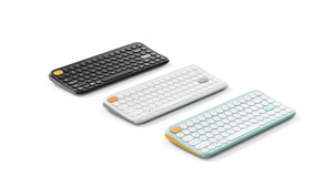 New 84-key Tri-mode Ergonomic Curved Rechargeable Bt 2.4g Wireless Plastic Membrane Keyboard Pet Film Switches Waterproof K1 2. - Product Image 4