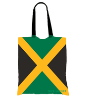Sac en toile avec drapeau de la Jamaïque, sac de courses réutilisable, léger, pour les courses, les voyages, la plage, le travail, cadeau patriotique pour hommes et femmes
