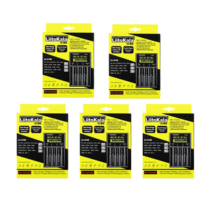 LiitoKala Lii-M4S Smart <span class=keywords><strong>Charger</strong></span> LCD Display <span class=keywords><strong>18650</strong></span> 26650 21700 18500 20700 21700 16340 CR123A AA AAA batteria Socket Standard