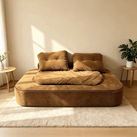 Hochdichter Schaumstoff Modulares Komprimiertes Sofa Knochenloses Memory-Schaum Vakuumverpacktes Kompressionssofa für Wohnzimmer aus China