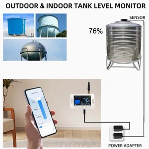 Nuovo Misuratore di Livello Liquidi Wireless LORA <span class=keywords><strong>per</strong></span> Serbatoi Sotterranei, Raccolta Acqua Piovana e Pozzi Profondi, Monitoraggio Remoto 10m IP67 - Product Image 5