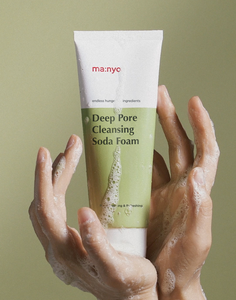 Manyo Deep Pore Cleansing Soda Foam 150ml Sans sulfate pour peaux grasses et sensibles Corée du Sud pour femmes - Product Image 3