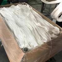 Polyamide Nylon 6 Flocé 1.7dtex 3.3dtex Brillant Vierge 100% Chine Sinopec PA6 Écologique Matière Première