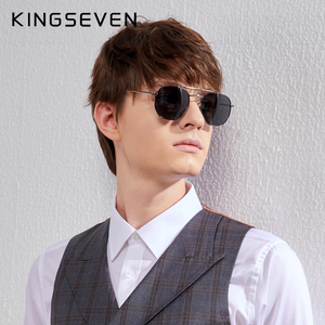 Authentische Vintage Polarisierte Sonnenbrille für Männer und Frauen mit Edelstahlrahmen und UV400-Schutz gegen Strahlung - Product Image 5