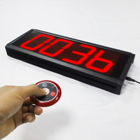Système d'appel sans fil professionnel CRONY ZJ-49PC pour tables de restaurant avec bouton d'appel client et portée de 200 m pour serveurs