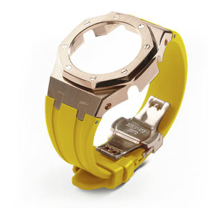 En VENTE! Boîtier de remplacement en acier inoxydable et bracelet en caoutchouc pour montres <span class=keywords><strong>GA</strong></span>-2100 <span class=keywords><strong>GA</strong></span>-2110 <span class=keywords><strong>GA</strong></span>-<span class=keywords><strong>B2100</strong></span> bracelets de montre haut de gamme - Product Image 2