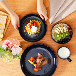 Service de vaisselle personnalisable en porcelaine bleu roi avec logo, design moderne et classique, écologique, pour hôtels et restaurants, idéal pour Noël - Product Image 4