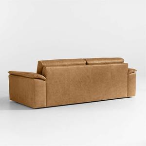 Juego de Sofás de Cuero Genuino Moderno y de Lujo, Muebles para Sala de Estar, Sofá de Cuero Tapizado Cómodo de 3 Plazas - Product Image 5