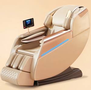 Mini silla de masaje de lujo a precio barato de fábrica 5d gravedad cero silla de masaje eléctrica de cuerpo completo con tacto humano como se ve en la TV - Product Image 2