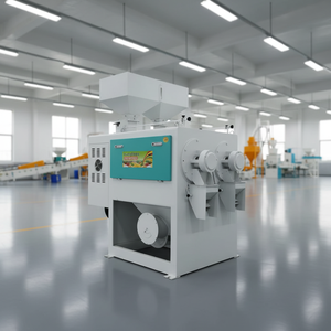 Usine de décorticage à haute capacité / Machine à décortiquer les pois chiches / Machine à éplucher le blé et le maïs pour l'Inde - Product Image 1
