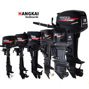 Motor fueraborda de gasolina Hangkai de 3.6HP/9.8HP/9.9HP, 2 tiempos y 2 cilindros, con control de timón - Product Image 2