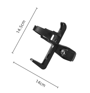 Support de bouteille d'eau pour vélo Get-Fit à dégagement rapide en plastique et acier, 34g, support de boisson à 360 degrés, <span class=keywords><strong>porte</strong></span>-gourde, accessoires de vélo VTT - Product Image 2