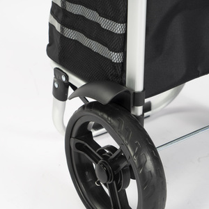 Meilleure vente, vente en gros, chariot de supermarché pliable 600D coloré avec roues - Product Image 5