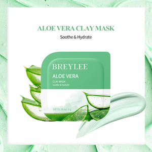 Masque facial en argile naturelle BREYLEE pour hydrater le visage, lutter contre l'acné, contrôler le sébum, réduire les pores et réparer la peau - Product Image 5