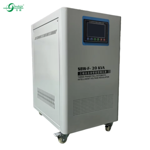Sndzjx 20kva tĩnh điện áp ba pha ổn định đồng quanh co AC hiện tại 50Hz tần số thiết bị điện tử với AVR LCD hiển thị - Product Image 1