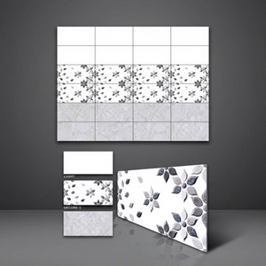 Carreaux de revêtement mural en céramique ultra-minces et flexibles de 8,5 mm, design porcelaine, 12x24 30x60 300x600 mm, légers, pour extérieur et salle de bain - Product Image 3