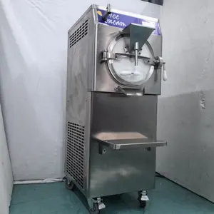 Italy Designed Stainless Steels 48L big capacity Commercial Air Cooled Gelato Batch Freezer