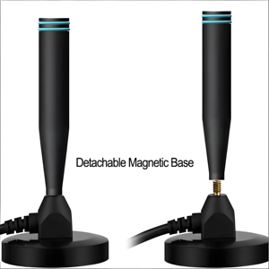 <span class=keywords><strong>Antena</strong></span> de TV Digital de Alta Ganancia y Largo Alcance, Amplificada, Interior/Exterior, Receptor UHF VHF <span class=keywords><strong>HDTV</strong></span> para <span class=keywords><strong>Canales</strong></span> Gratuitos - Product Image 3