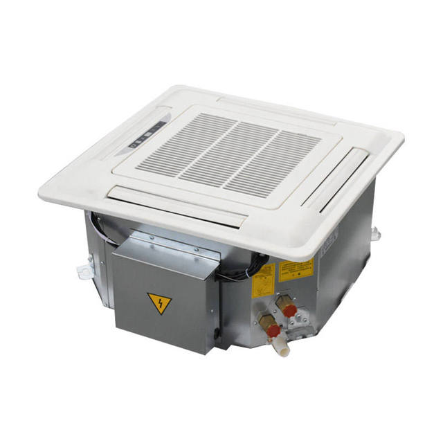Manufacturer Ceiling Type FCU Fan Coil Unit Water Based AC Embedded Four-way FP-KM UNITS Cassette Fan Coil Unit