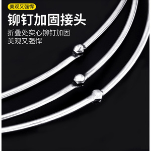 Red de pesca de alambre de acero de 8 mm plegable para la captura de peces grandes - Product Image 4