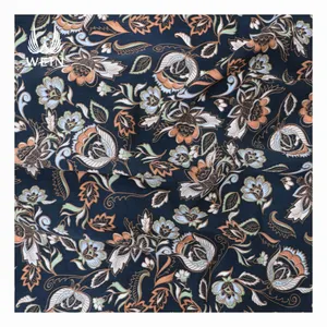 WI-B10-92780 Polyester Damask Pattern Printed Woven Fabrics Koshibo Fabric For Sewing Diy Crafts Dress Fabric