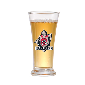 Venta al por mayor de China Venta caliente Home Bar Hotel <span class=keywords><strong>Pilsener</strong></span> Forma con logotipo personalizado Soplando Cerveza Vasos de vidrio para cerveza - Product Image 3