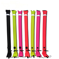 Cordon de sécurité pour plongée sous-marine avec crochet en acier inoxydable 316, cordon de plongée recouvert de TPU, attache pour équipement BCD pour Sidemount et Backmount