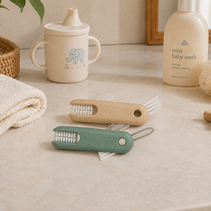Wholesale PP Nylon Multi-Function Brush Bottle <b>Gap</b> Cleaner Brush for all kinds of cups bottles nipples glasses plates cup lids - Product Image 1